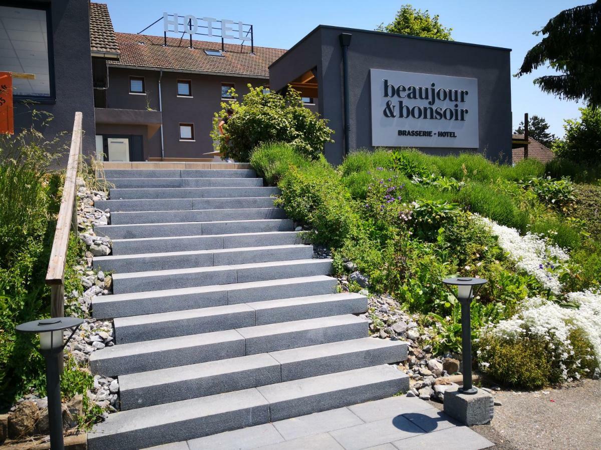Beaujour & Bonsoir Hotel - Restaurant Вилли-ле-Пеллу Экстерьер фото